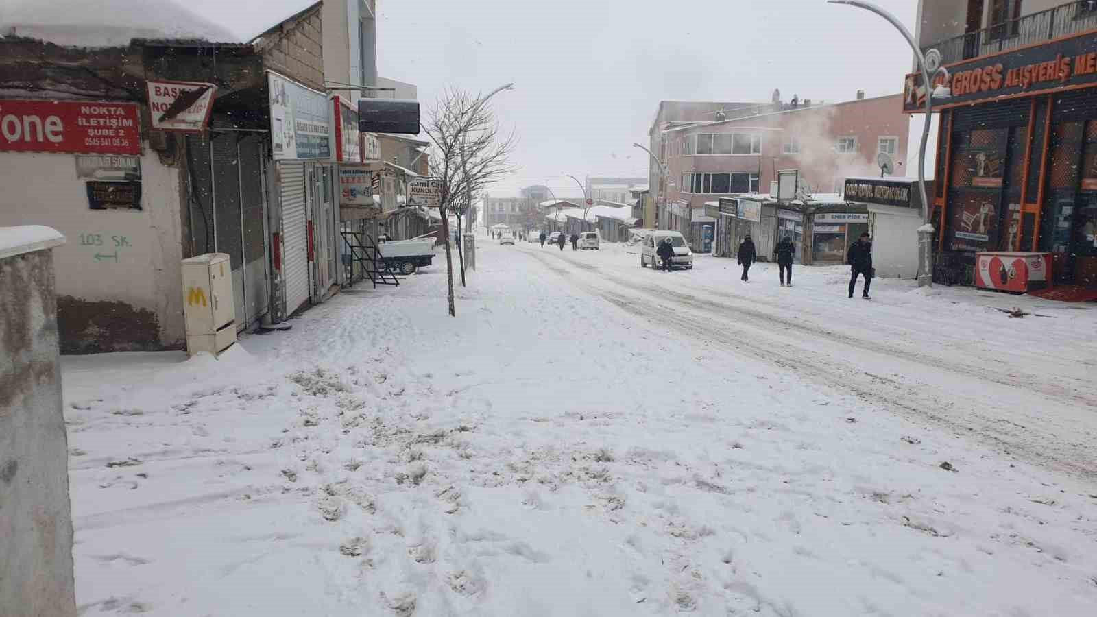 Başkale’de 19 yerleşim yerinin yolu ulaşıma kapandı
