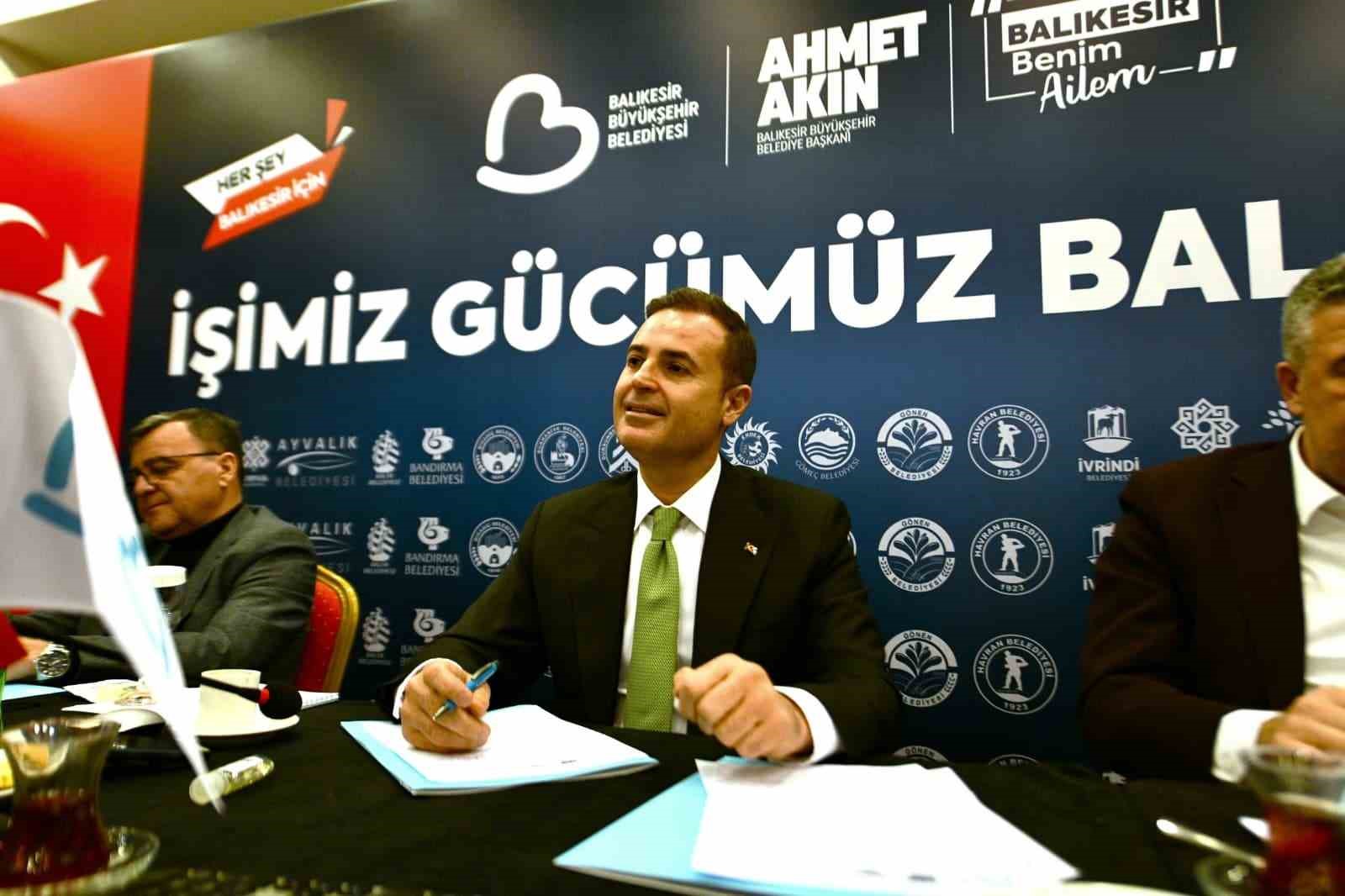 Başkan Ahmet Akın’dan Balıkesir için birleştirici hamle
