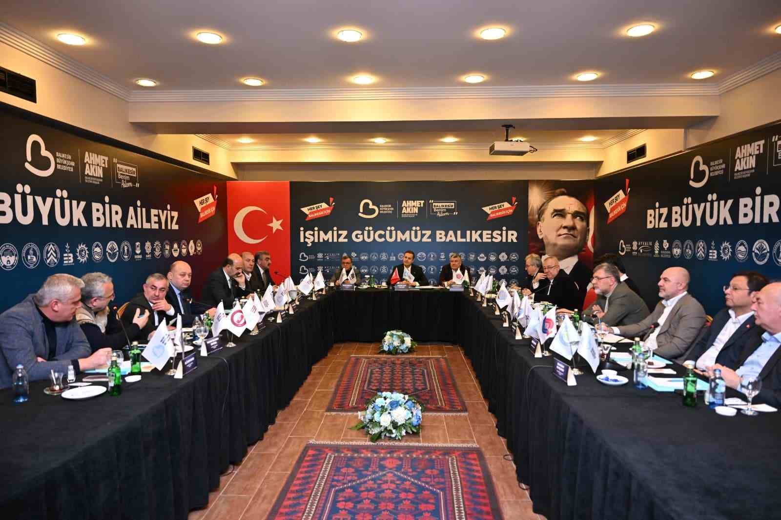 Başkan Ahmet Akın’dan Balıkesir için birleştirici hamle
