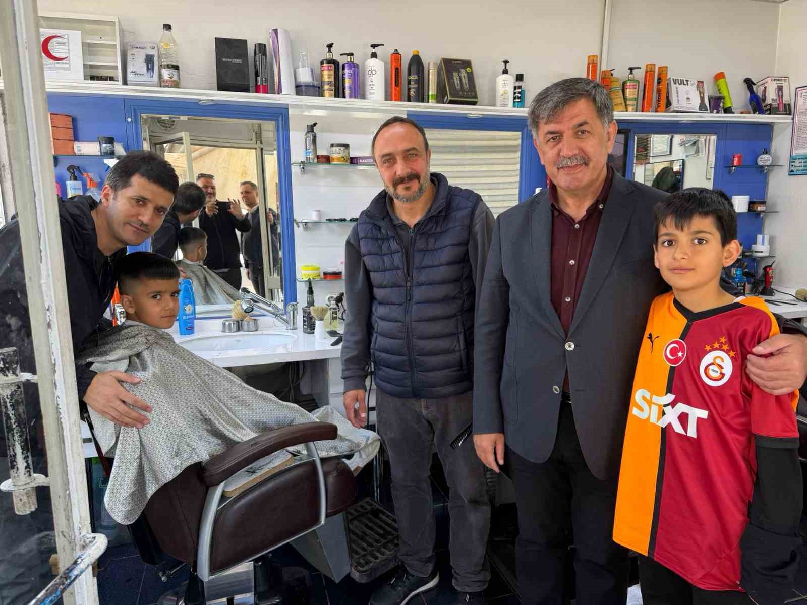 Başkan Aksun gönüllere dokunuyor
