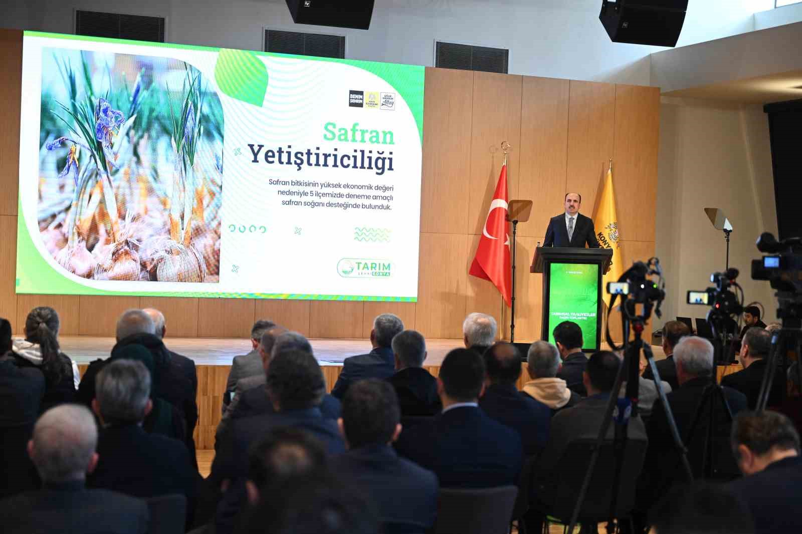 Başkan Altay: "Konya’mızın bereketli topraklarını hep birlikte daha güçlü yarınlara taşımaya devam edeceğiz"
Başkan Altay: "Konya’mızın bereketli topraklarını hep birlikte daha güçlü yarınlara taşımaya devam edeceğiz"