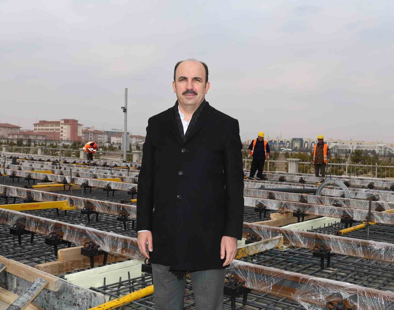 Başkan Altay: "Stadyum-Şehir Hastanesi Tramvay Hattı’nda yoğun mesai sürüyor"
