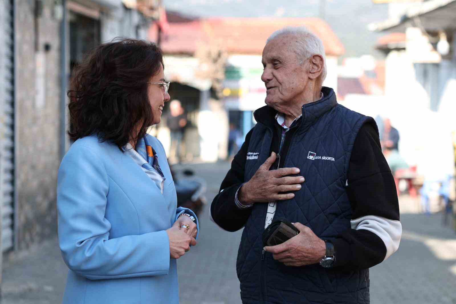 Başkan Aras Bafa’da halkla buluştu
