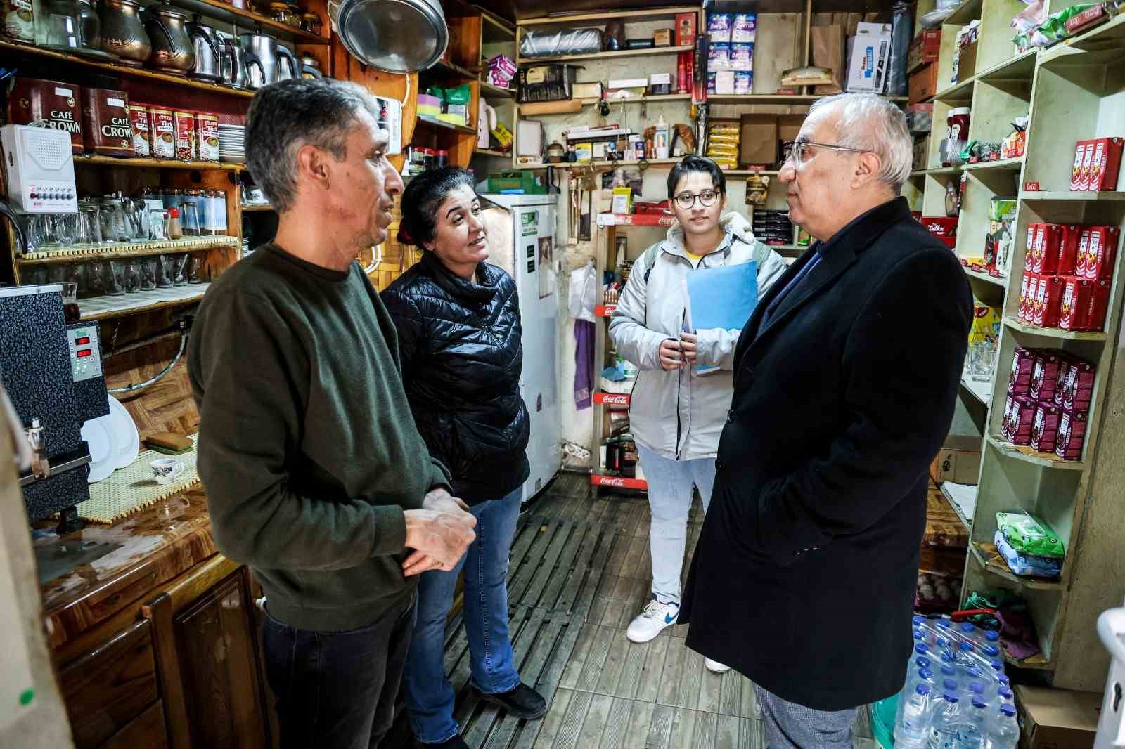 Başkan Arslan Çameli esnafı ile bir araya geldi
