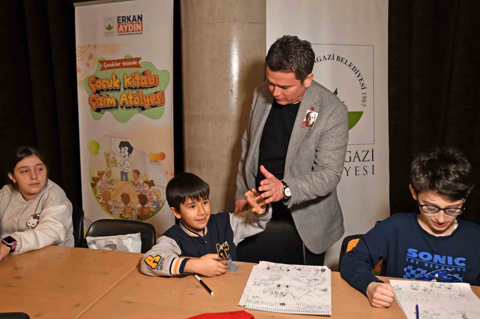 Başkan Aydın Çocukların Masalsı Dünyasına Eşlik Etti
