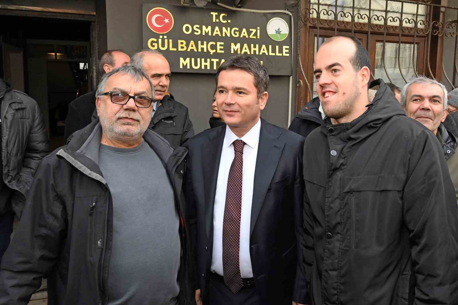 Başkan Aydın sahada, vatandaşın yanında
