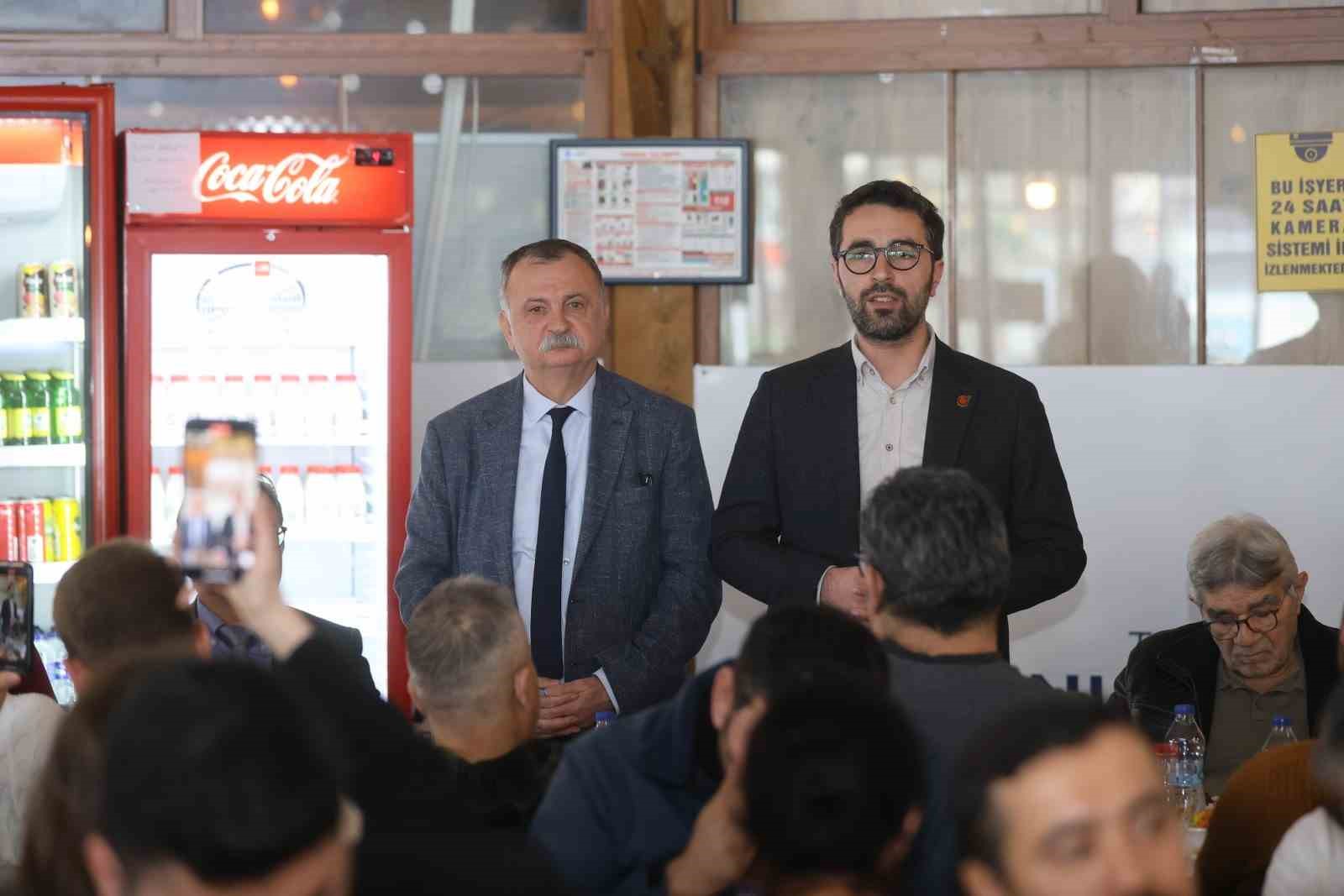 Başkan Balaban gazetecileri ağırladı
