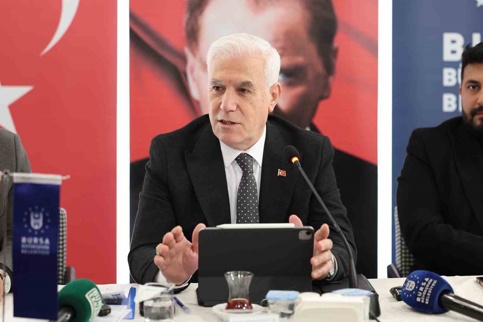 Başkan Bozbey’den Bursa’ya planlı kent mesajı
Başkan Bozbey’den Bursa’ya planlı kent mesajı