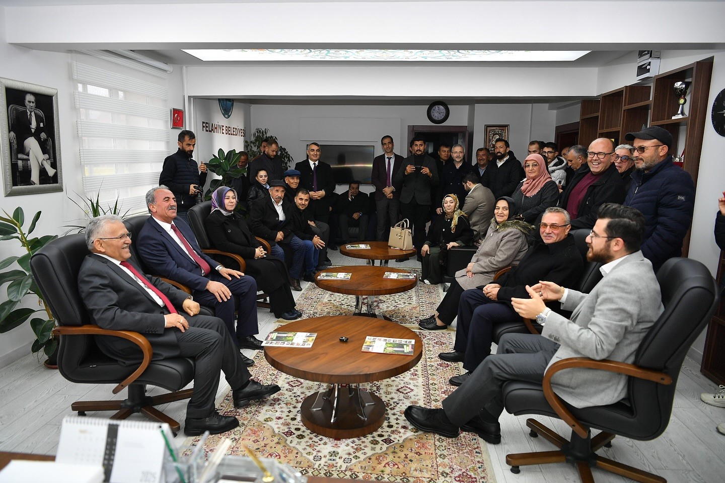 Başkan Büyükkılıç; 2025’te ilçelere 104 kez ziyarette bulundu
