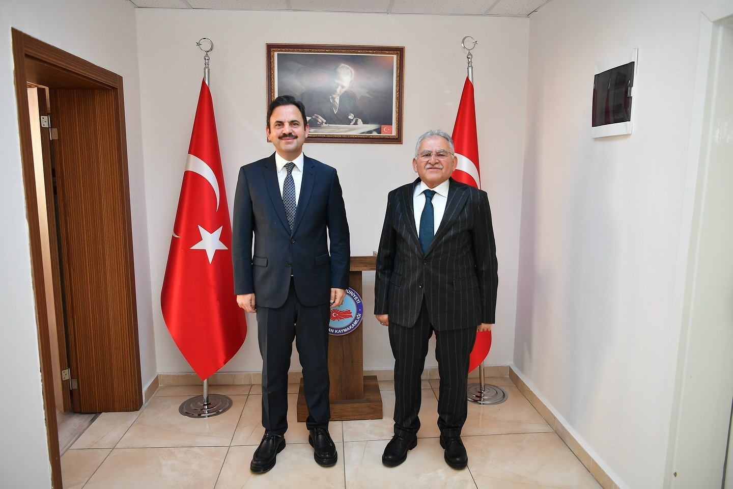 Başkan Büyükkılıç, kaymakamları dinledi
Başkan Büyükkılıç, kaymakamları dinledi