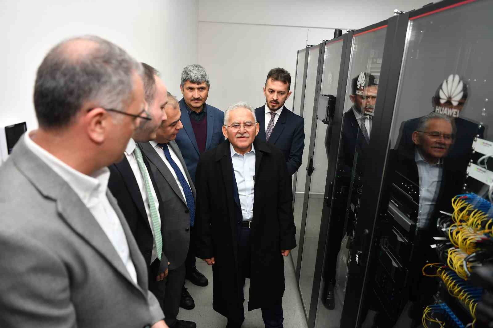 Başkan Büyükkılıç: "Veri Kurtarma Merkezi, stratejik bir yatırım"
