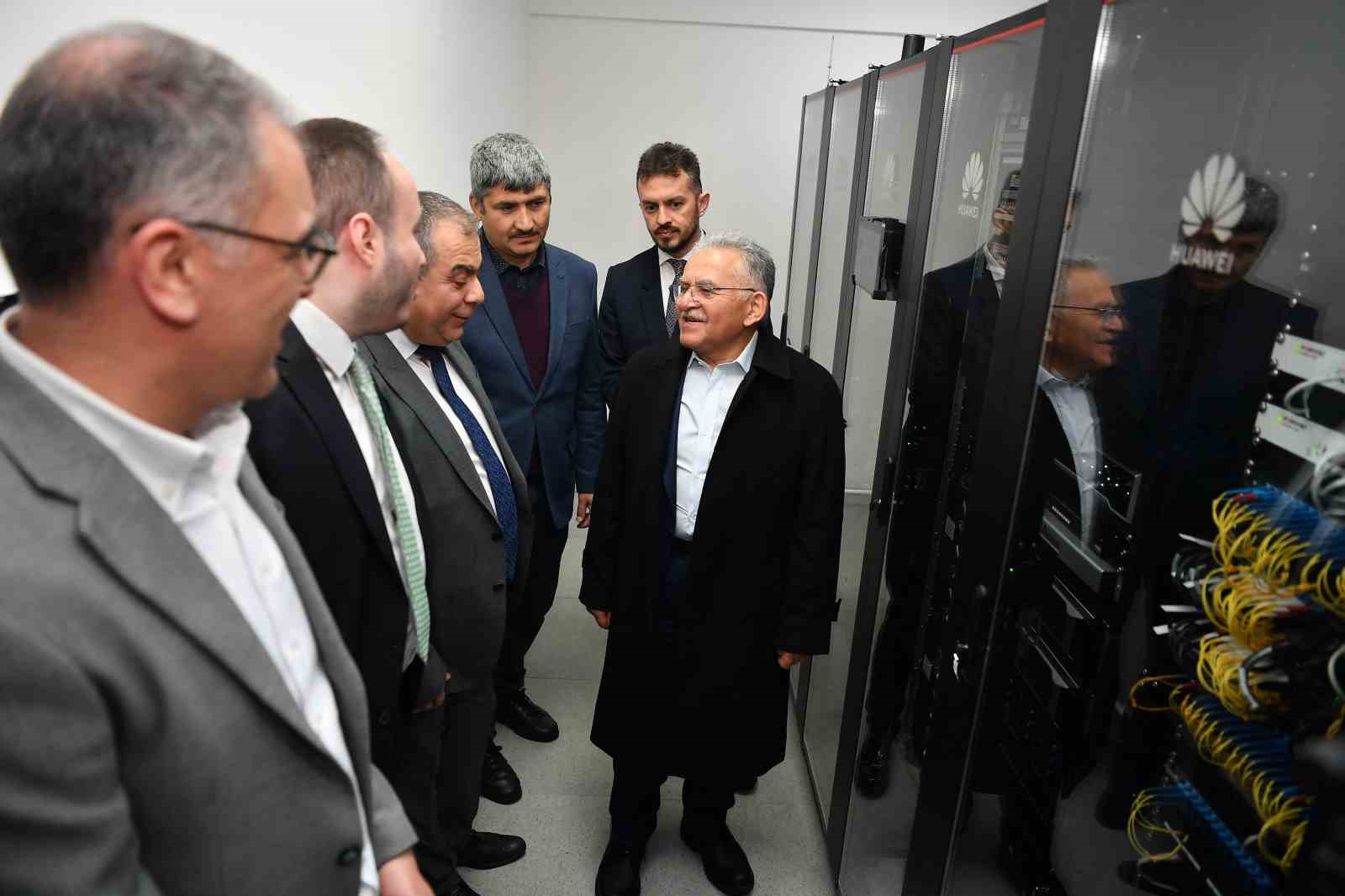 Başkan Büyükkılıç: "Veri Kurtarma Merkezi, stratejik bir yatırım"
