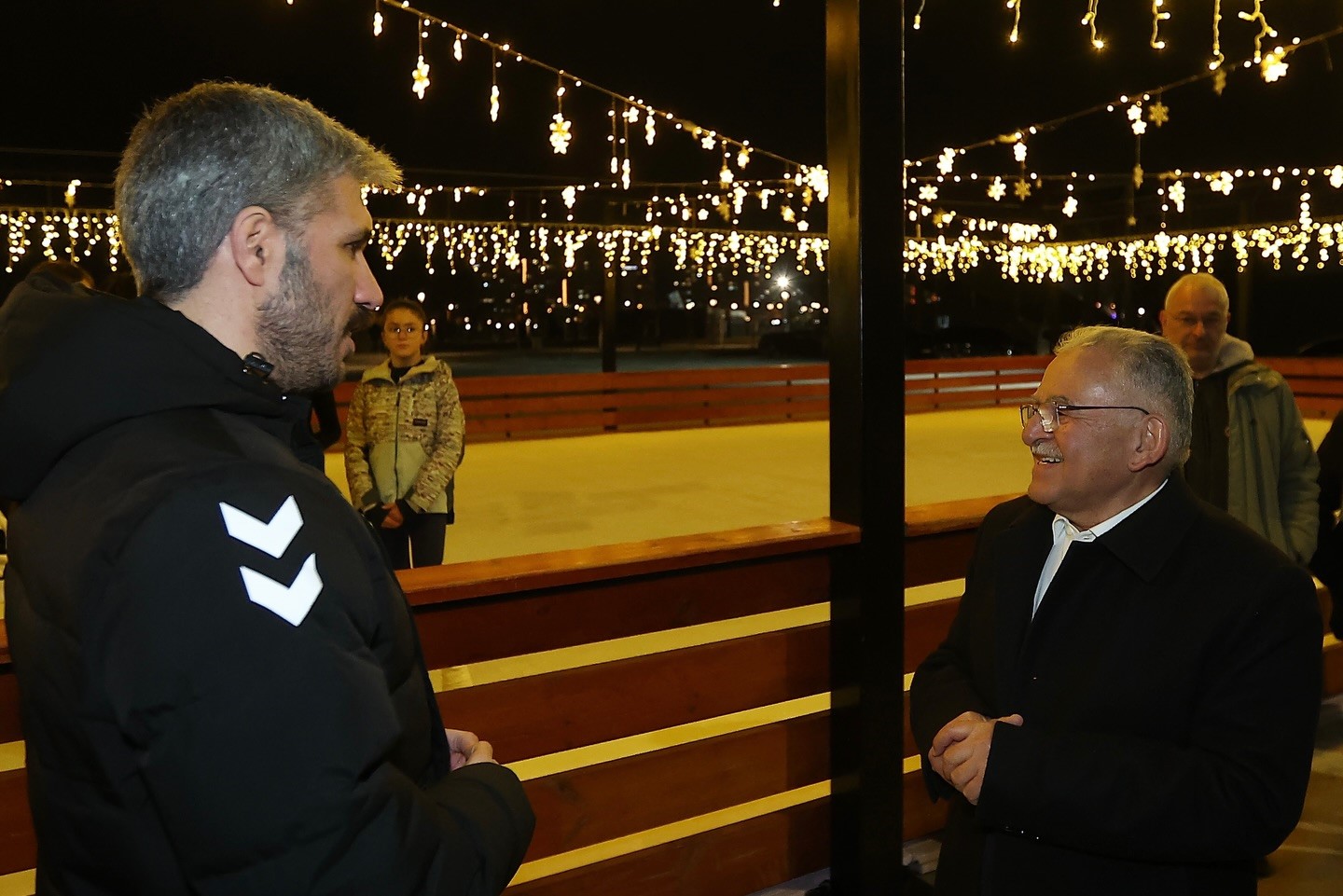 Başkan Büyükkılıç’tan gençlere müjde: Açık hava buz pateni pisti
