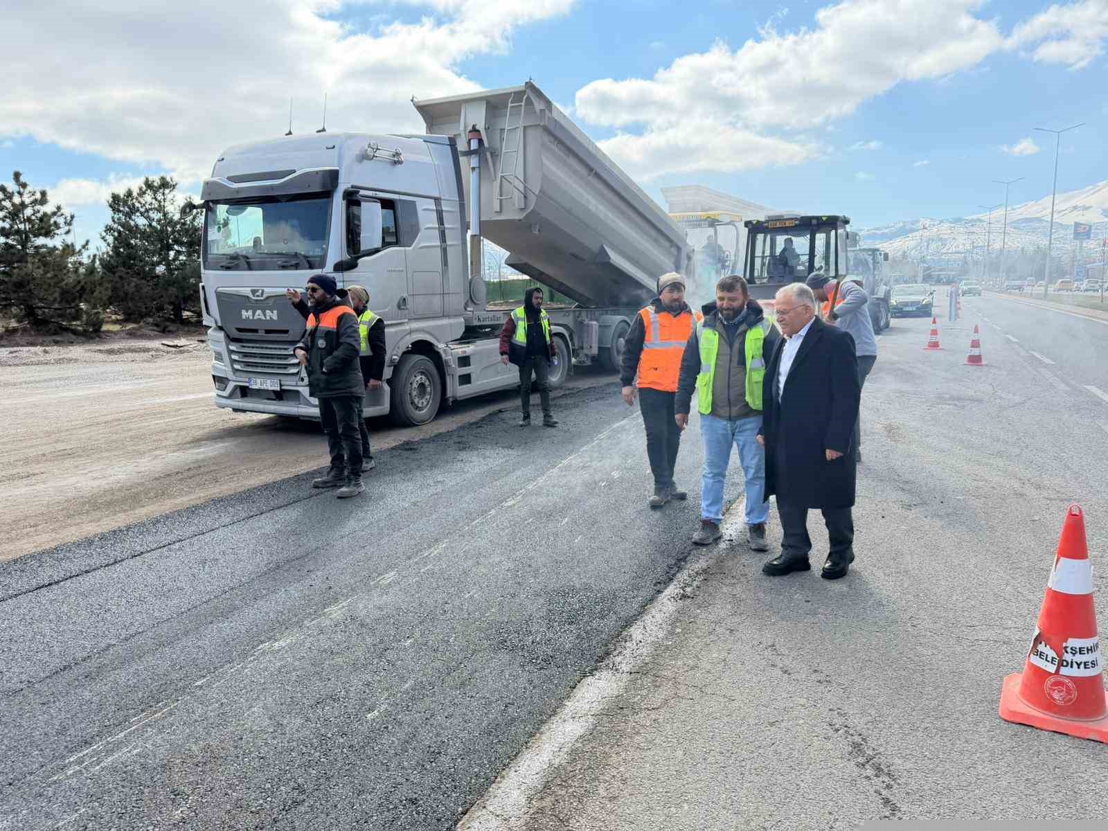 Başkan Büyükkılıç’tan Kartal Kavşağı Projesi öncesi sahada yakın takip
