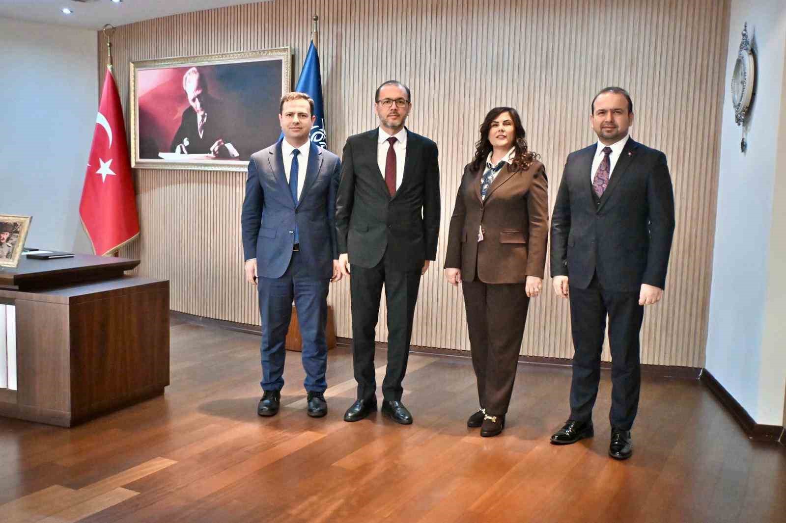 Başkan Çerçioğlu Bakan Yardımcısı Okumuş’u ağırladı
