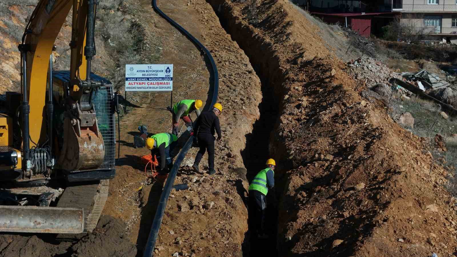 Başkan Çerçioğlu’ndan Karacasu’ya 4.8 milyonluk alt yapı yatırımı
