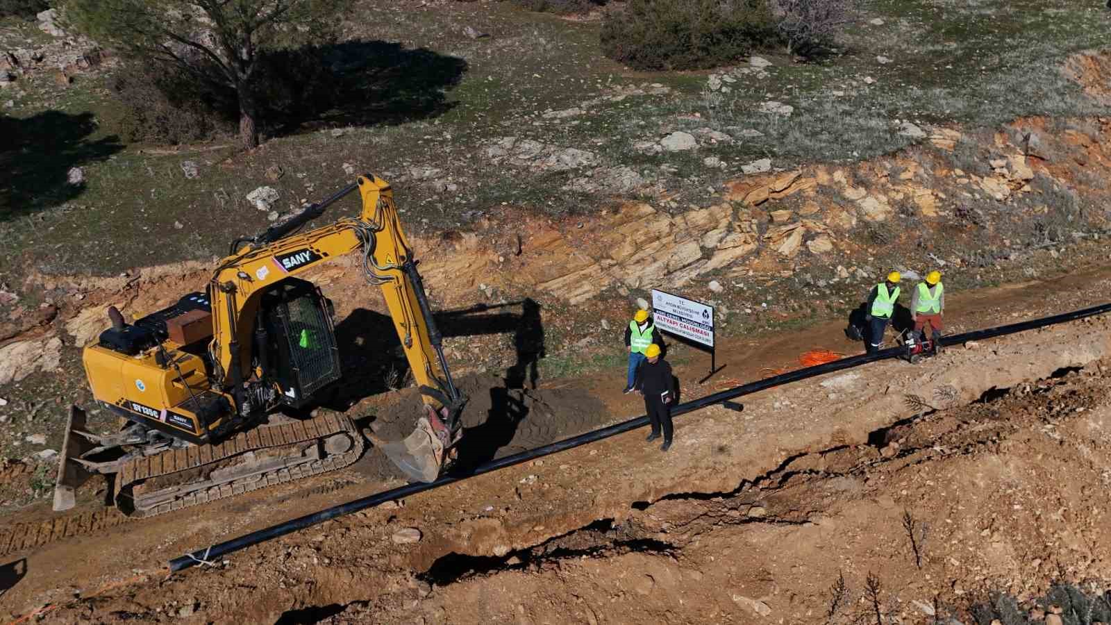 Başkan Çerçioğlu’ndan Karacasu’ya 4.8 milyonluk alt yapı yatırımı
