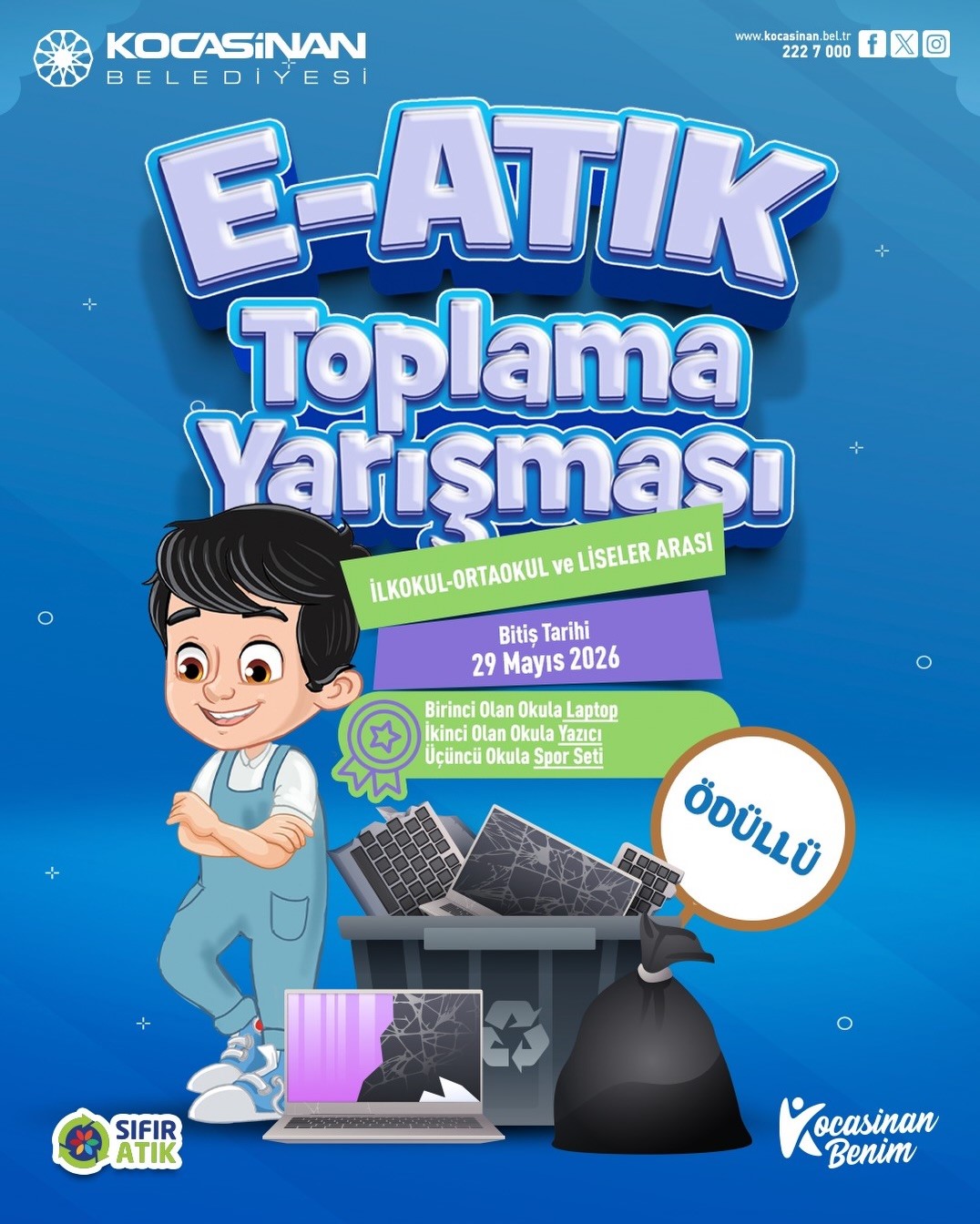 Başkan Çolakbayrakdar: "Çevreye duyarlı nesiller, güçlü yarınların teminatıdır"
