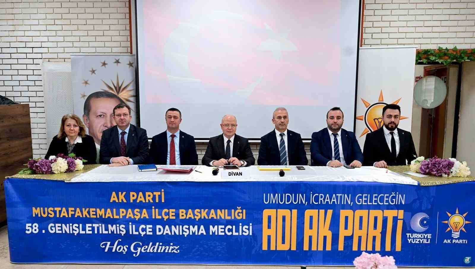 Başkan Davut Gürkan: "İyi ki AK Parti var, iyi ki Cumhurbaşkanımız Recep Tayyip Erdoğan var"
Başkan Davut Gürkan: "İyi ki AK Parti var, iyi ki Cumhurbaşkanımız Recep Tayyip Erdoğan var"