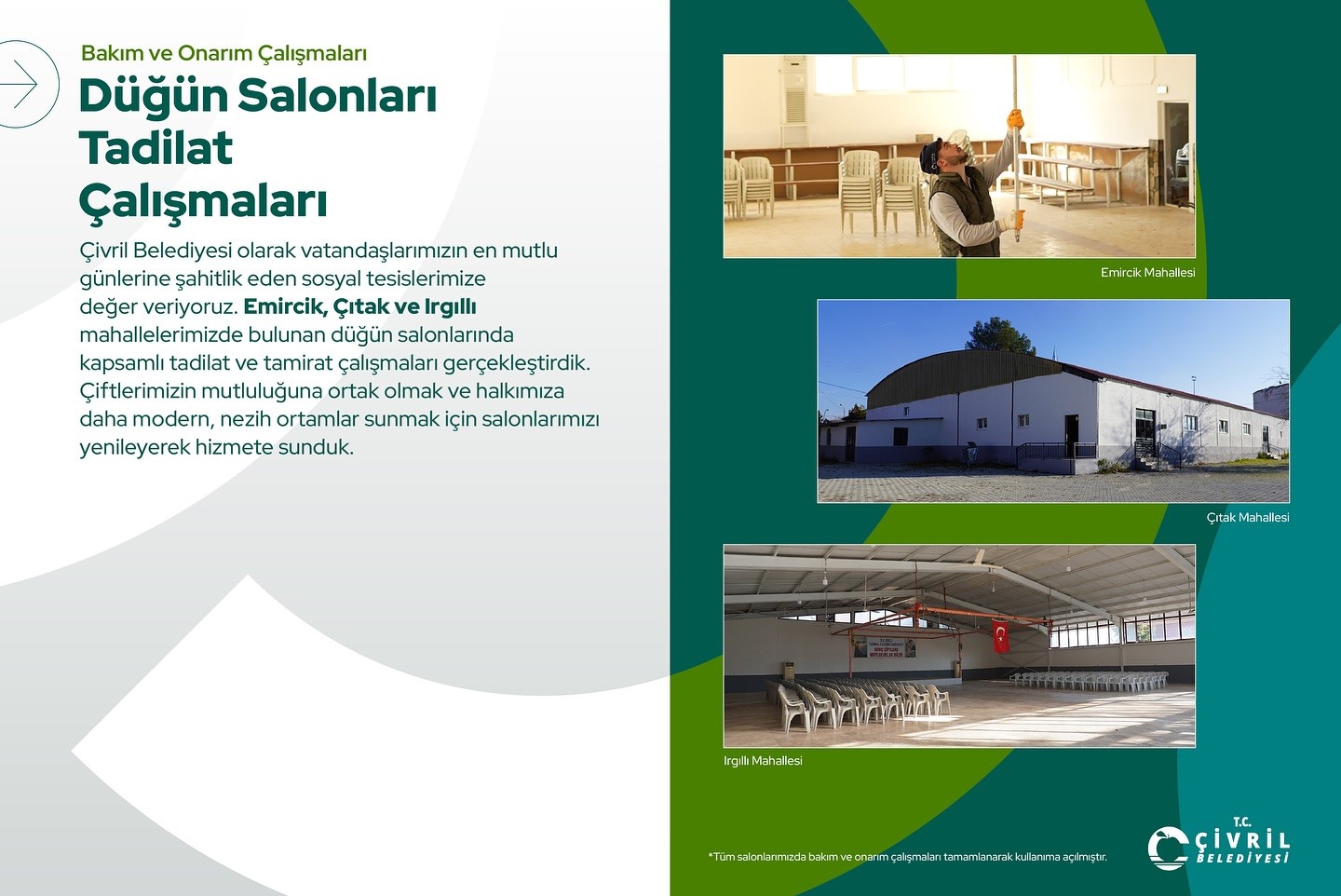 Başkan Dere; "Çivril için durmadan çalışıyor, geleceğimizi birlikte güzelleştiriyoruz"
