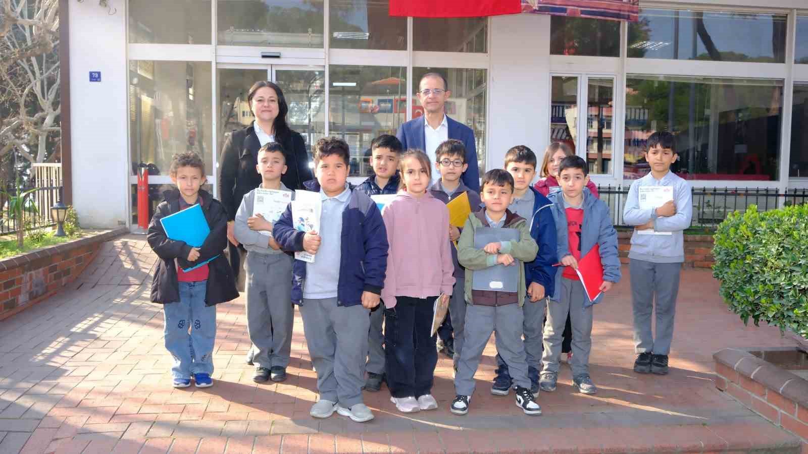 Başkan Doğanca, öğrencilerin sorularını cevapladı
