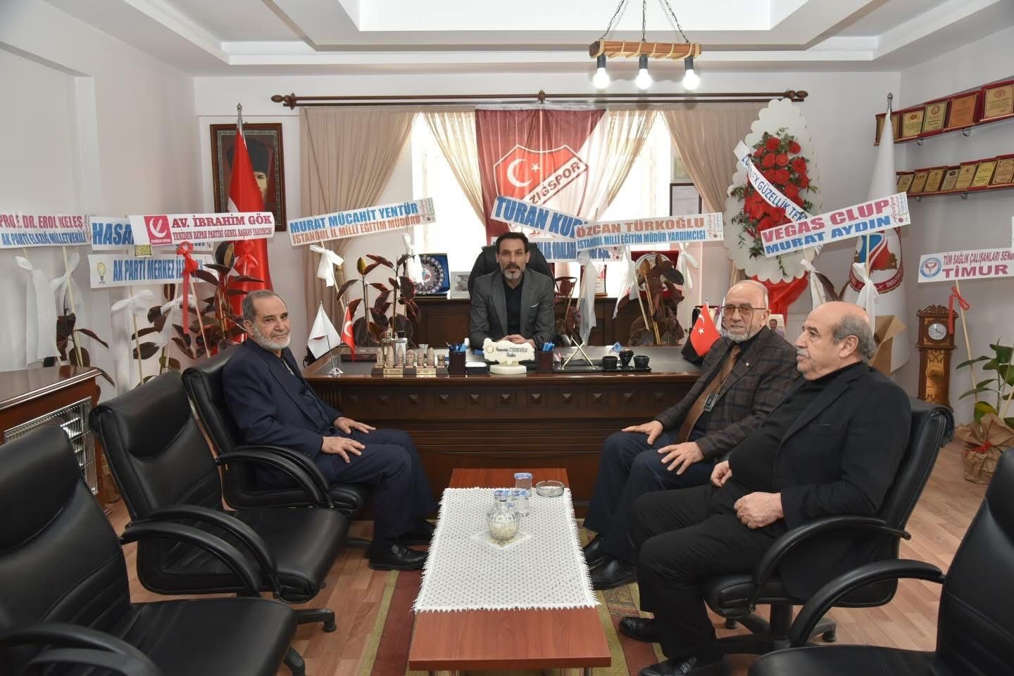 Başkan Dumandağ: "Elazığ’ın kalkınması, kurumlarımızın ortak aklı ve birlikte hareket etmesiyle mümkün olacaktır"
Başkan Dumandağ: "Elazığ’ın kalkınması, kurumlarımızın ortak aklı ve birlikte hareket etmesiyle mümkün olacaktır"