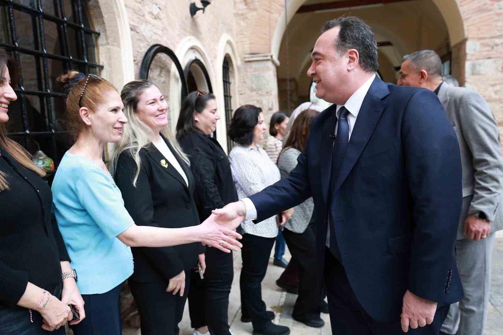 Başkan Dutlulu, MASMEK kursiyerleriyle buluştu
