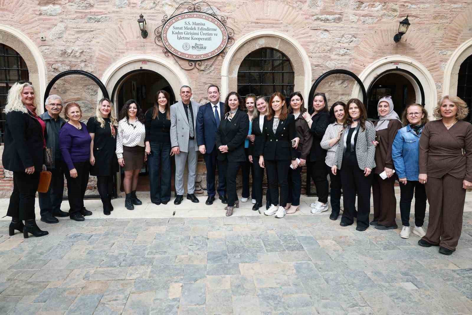 Başkan Dutlulu, MASMEK kursiyerleriyle buluştu
