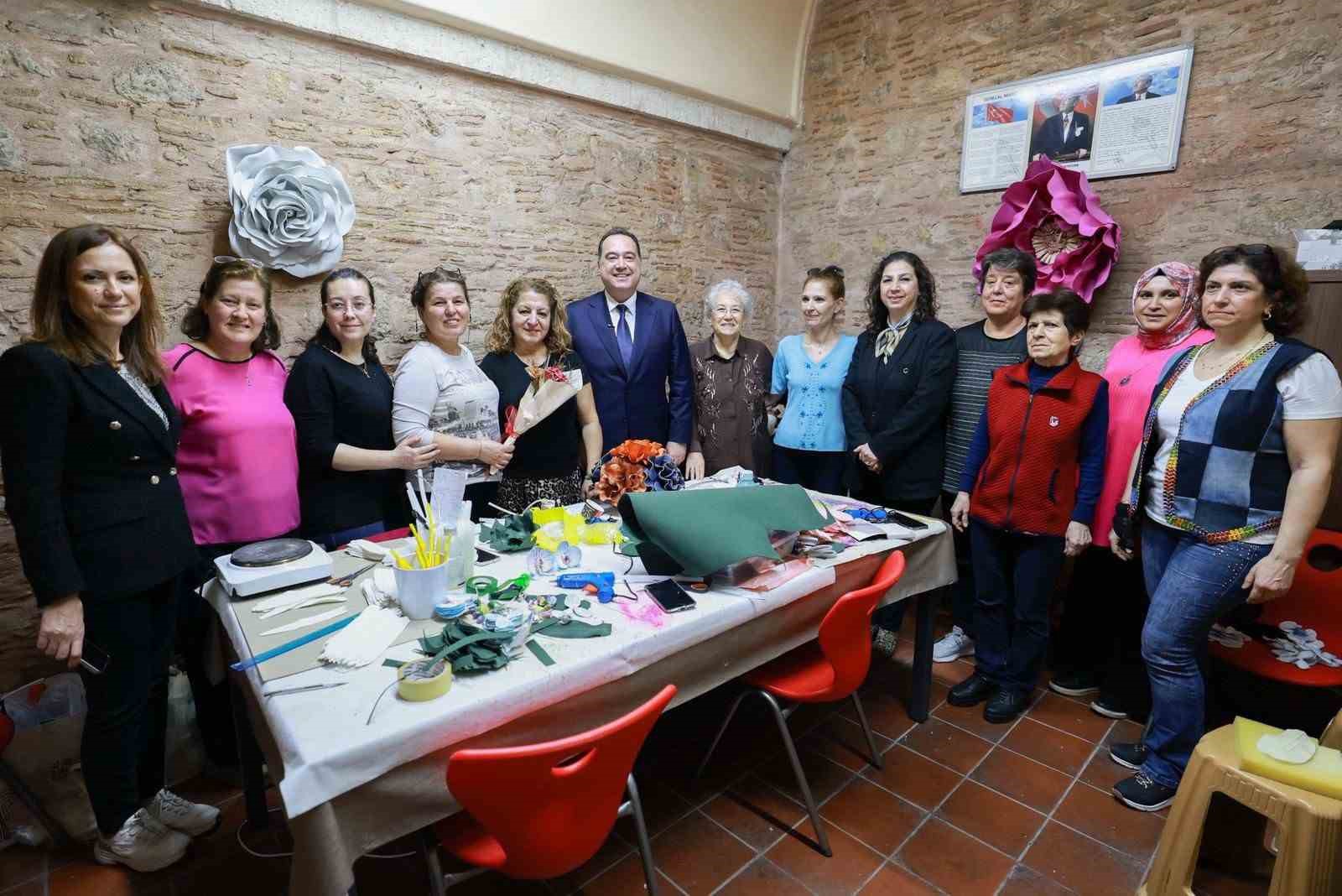 Başkan Dutlulu, MASMEK kursiyerleriyle buluştu
