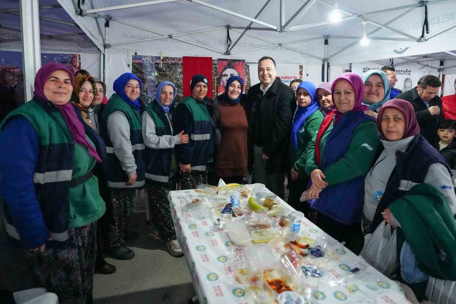 Başkan Dutlulu’dan saha personeline iftar sofrasında müjde
