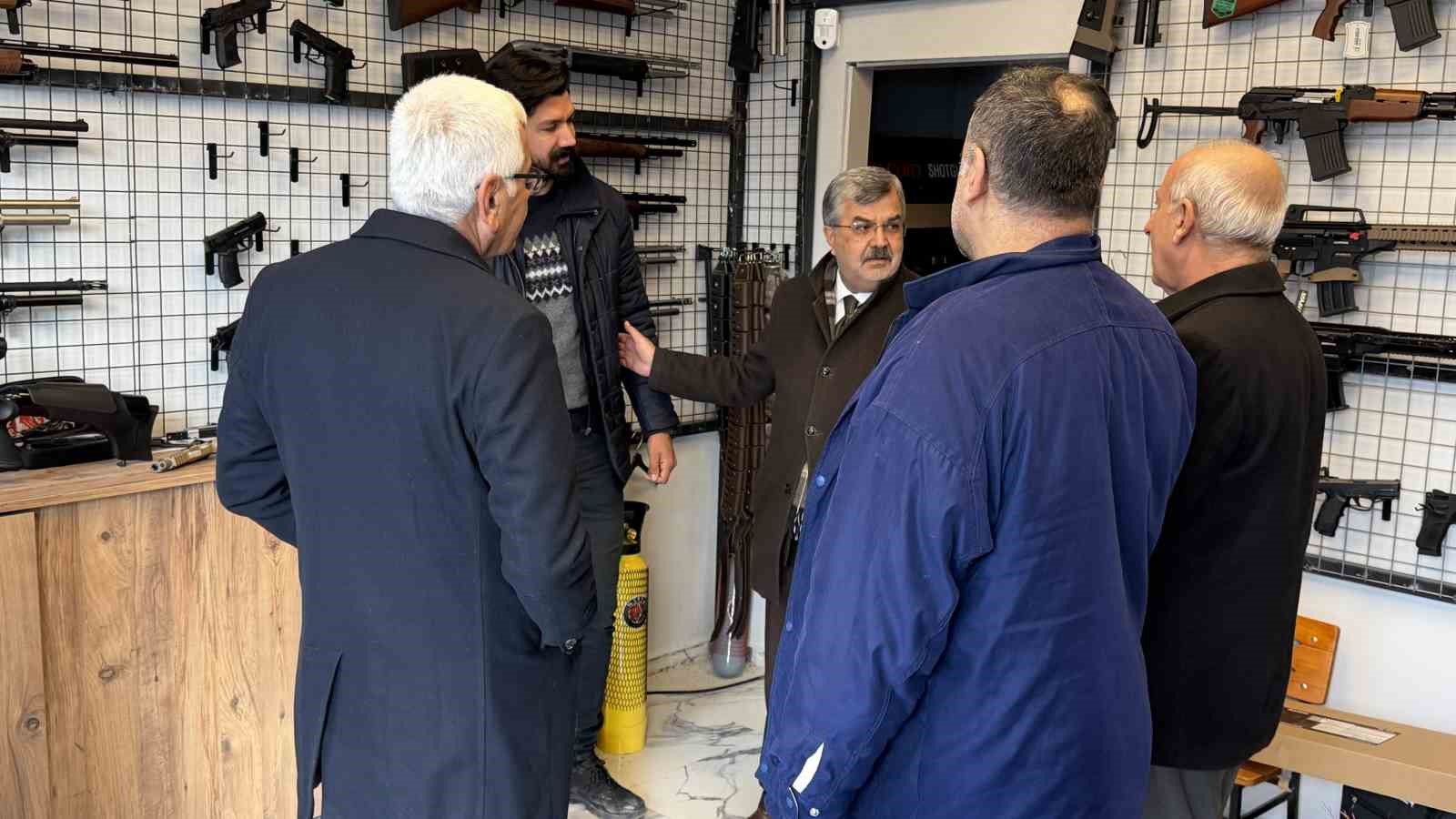 Başkan Ekrem Çadır, esnaflarla bir araya geldi
