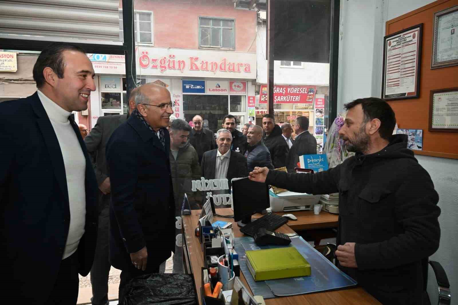 Başkan Er Arapgir’e müjde: "Çarşı meydanının altyapısını tamamladık"
