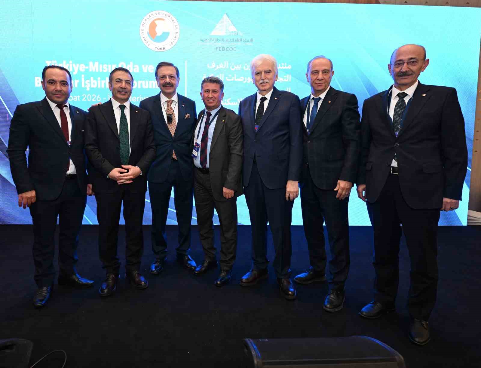 Başkan Erdoğan, Türkiye-Mısır Oda ve Borsalar İş Birliği Forumuna katıldı
