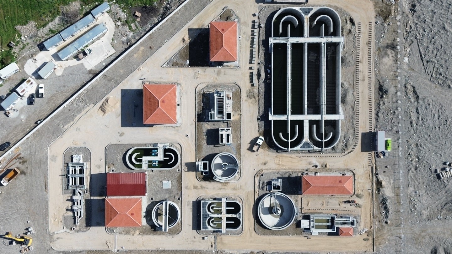 Başkan Erol, Atıksu Tesisi inşaatını inceledi
