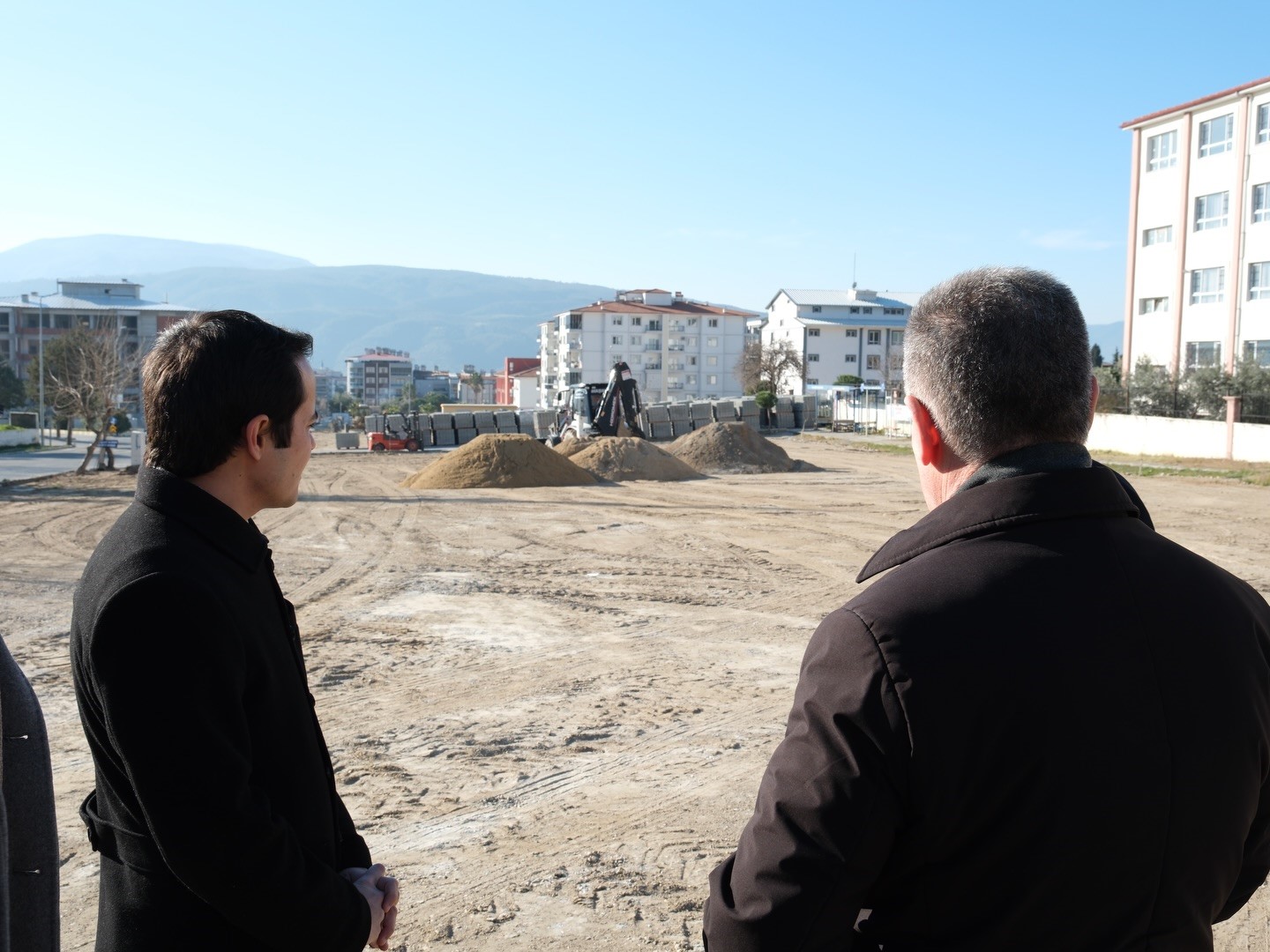 Başkan Erol, okullar bölgesine nefes aldıracak projeyi inceledi
