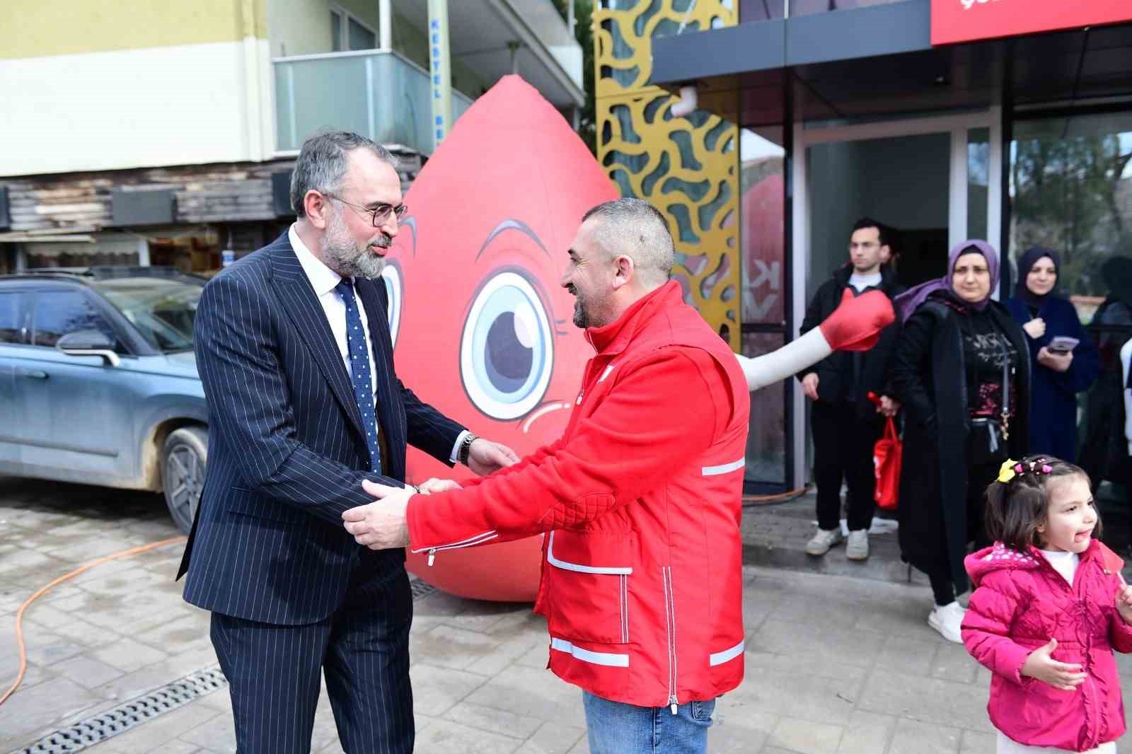 Başkan Erol’dan anlamlı hareket : "Bir Ünite Kan, Bir Hayat"
