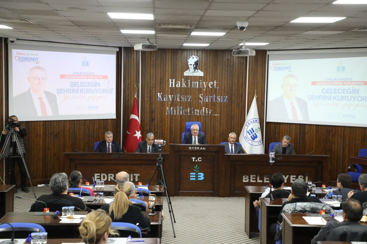 Başkan Ertaş, basınla buluştu: 2 yıllık hizmetleri anlattı
