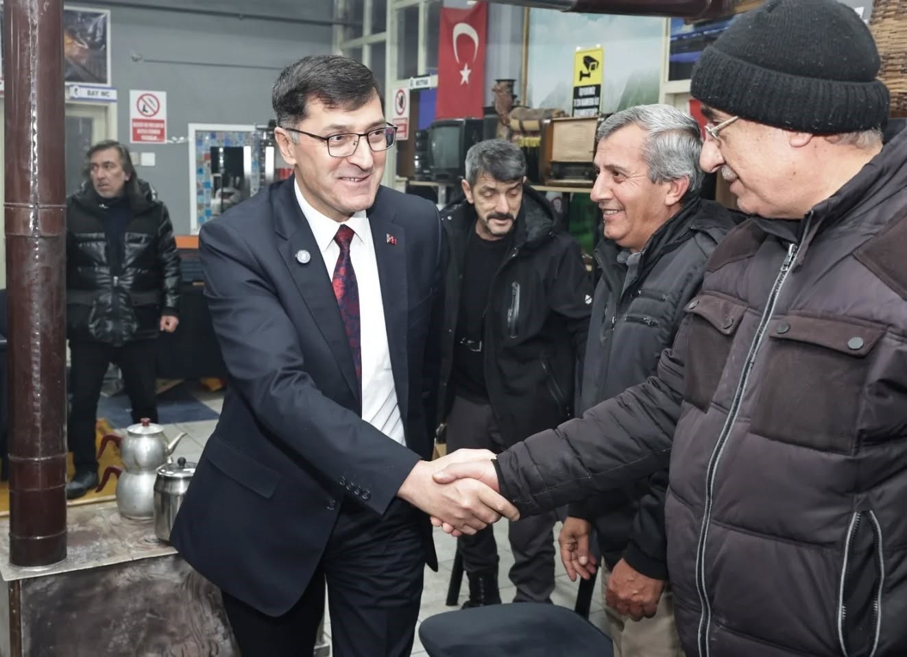 Başkan Eyüp Kahveci, antika ve mezat buluşmalarına katıldı
