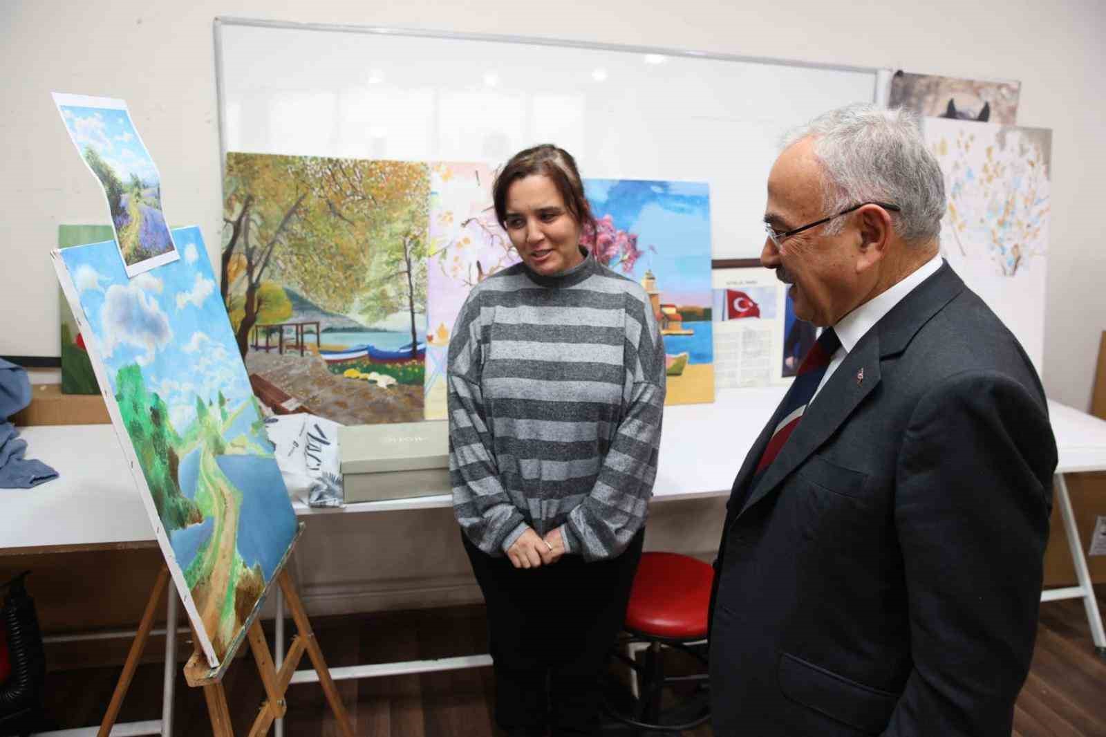 Başkan Güler: "ORMEK’lerimiz hem meslek öğretiyor, hem de sanatın gelişmesini sağlıyor"
