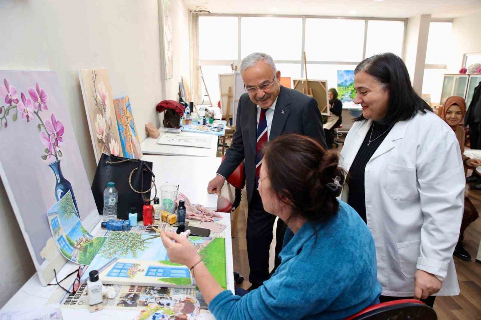 Başkan Güler: "ORMEK’lerimiz hem meslek öğretiyor, hem de sanatın gelişmesini sağlıyor"
