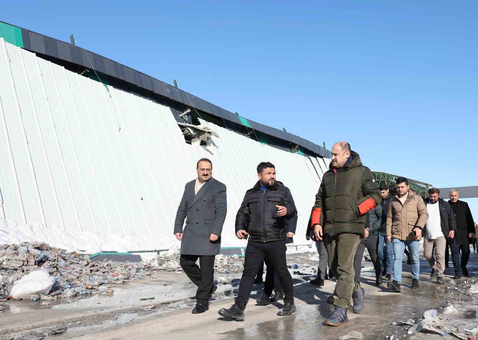 Başkan Gülpınar, hasar gören işyerlerini yerinde inceledi
