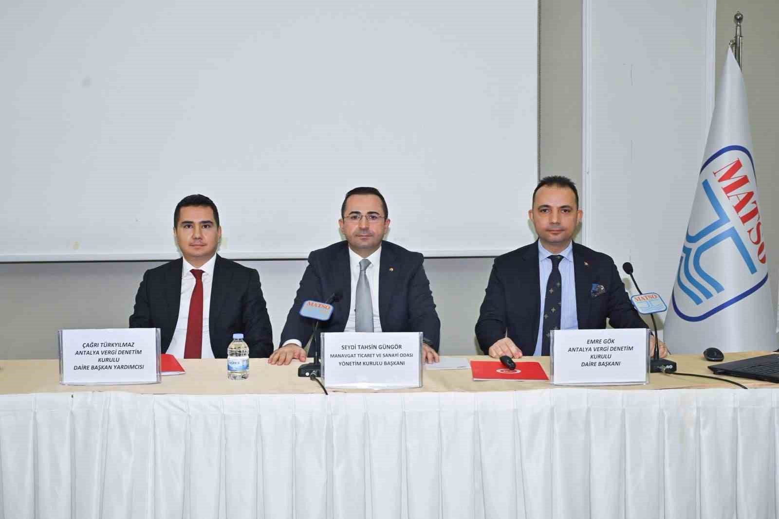 Başkan Güngör: "Manavgat, vergi tahsilatında Türkiye’ye örnek bir kent"
