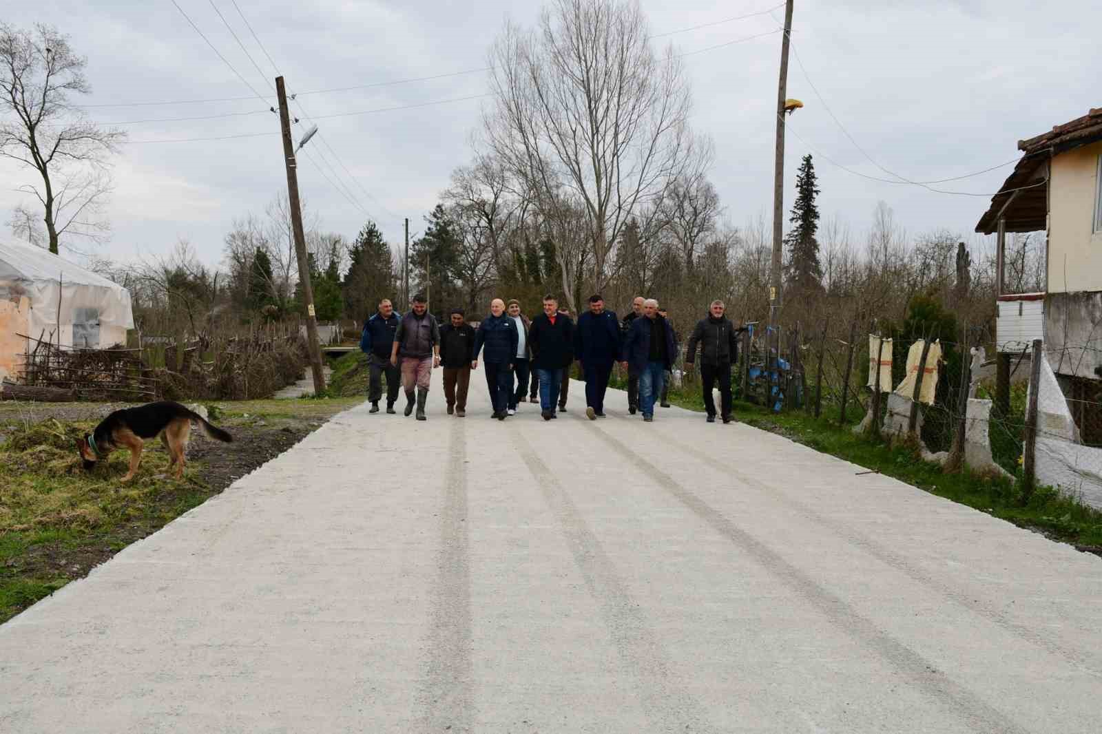 Başkan Kul: "Terme’nin her köşesine konforlu ulaşım getiriyoruz"
