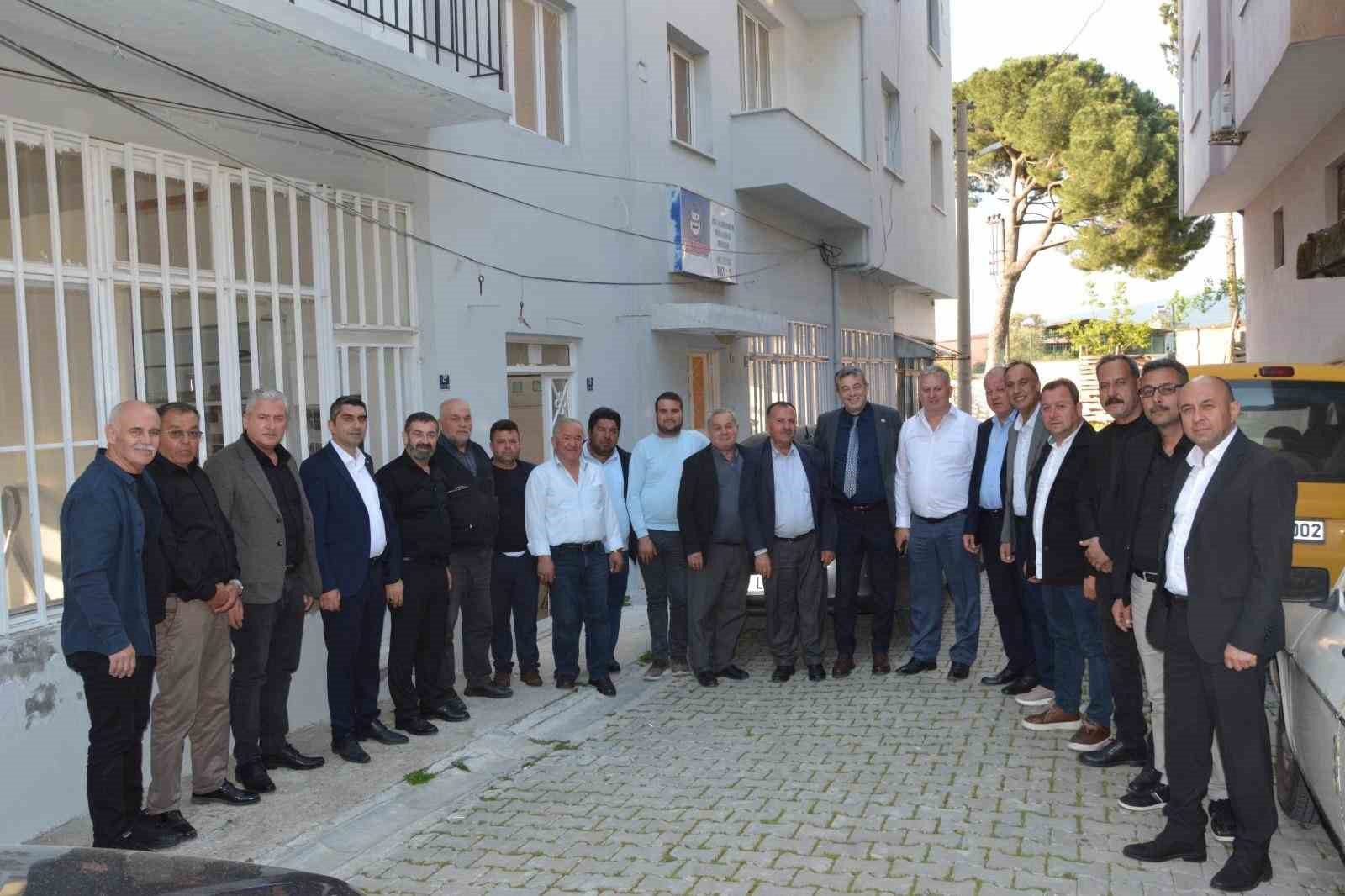 Başkan Künkcü, Karpuzlu ve Çine’de esnaflarla bir araya geldi
