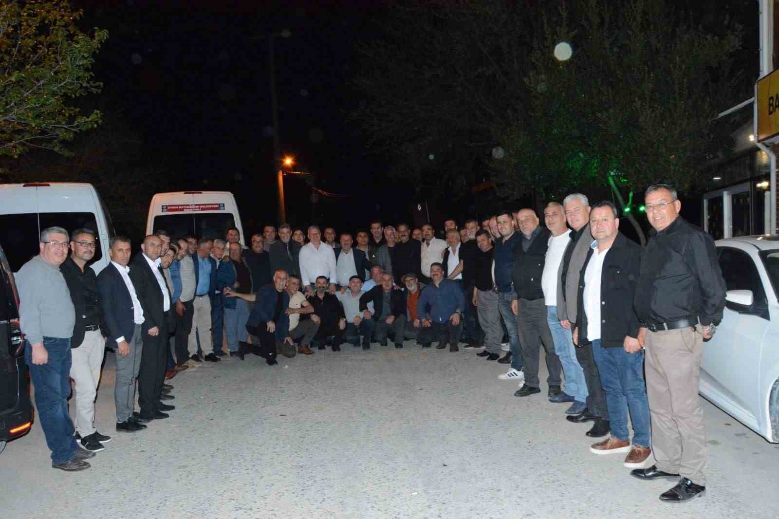 Başkan Künkcü, Karpuzlu ve Çine’de esnaflarla bir araya geldi
