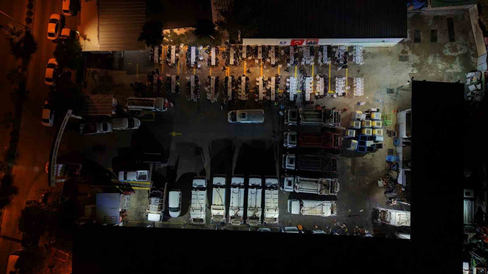 Başkan Mandalinci Kademe’de sahura katıldı
