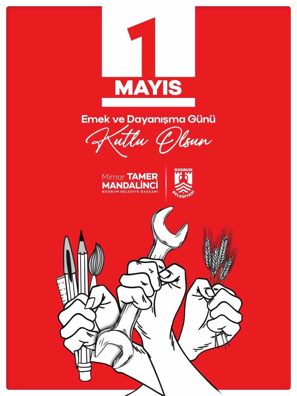 Başkan Mandalinci’den 1 Mayıs mesajı: "Hayatın yükünü emek taşır"
