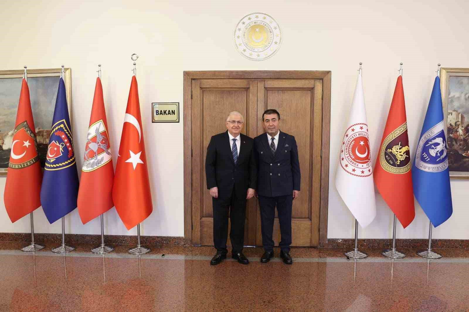 Başkan Metin’den Bakan Güler’e ziyaret
