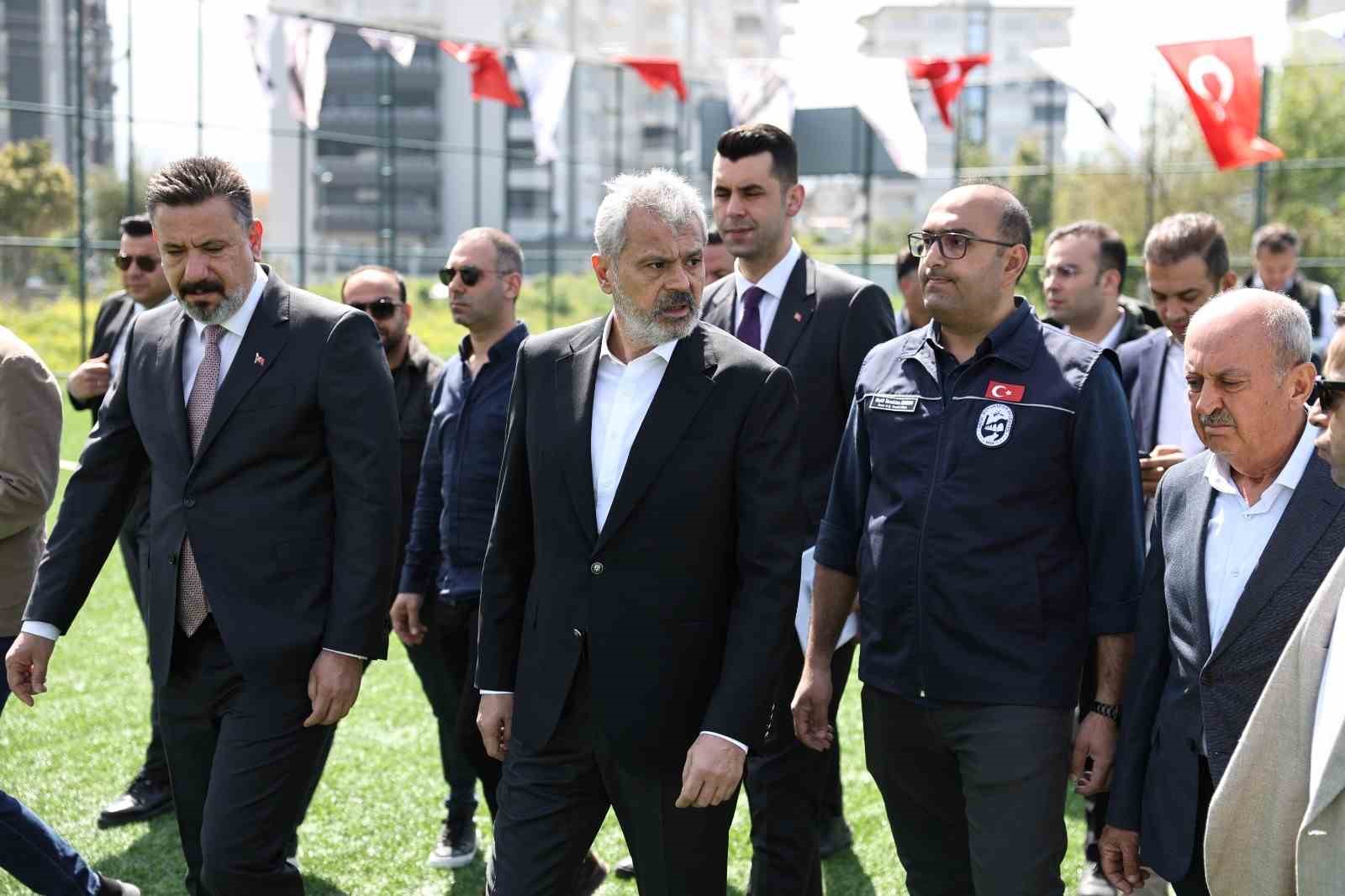 Başkan Öntürk Arsuz’daki yatırımları inceledi
