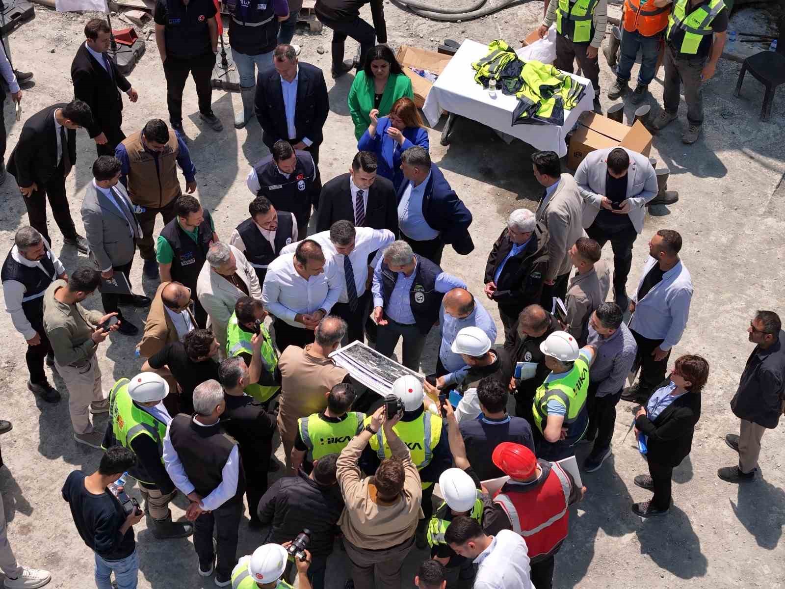 Başkan Öntürk, Türkiye’nin en büyük atık su tüneli projesini inceledi
